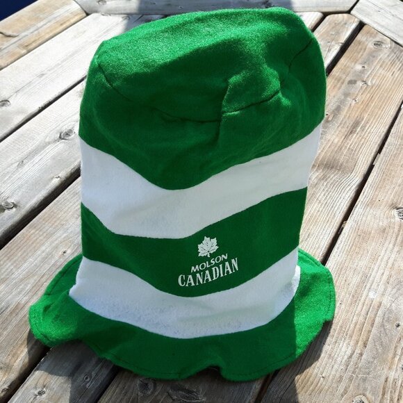 Rare Molson Canadian Top Hat felt Tall - Picture 1 of 4